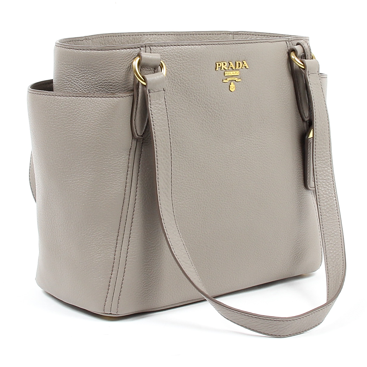 Bolso de mano Prada para mujer 1BG113 UWL F0572 ARGILLA VIT DAINO