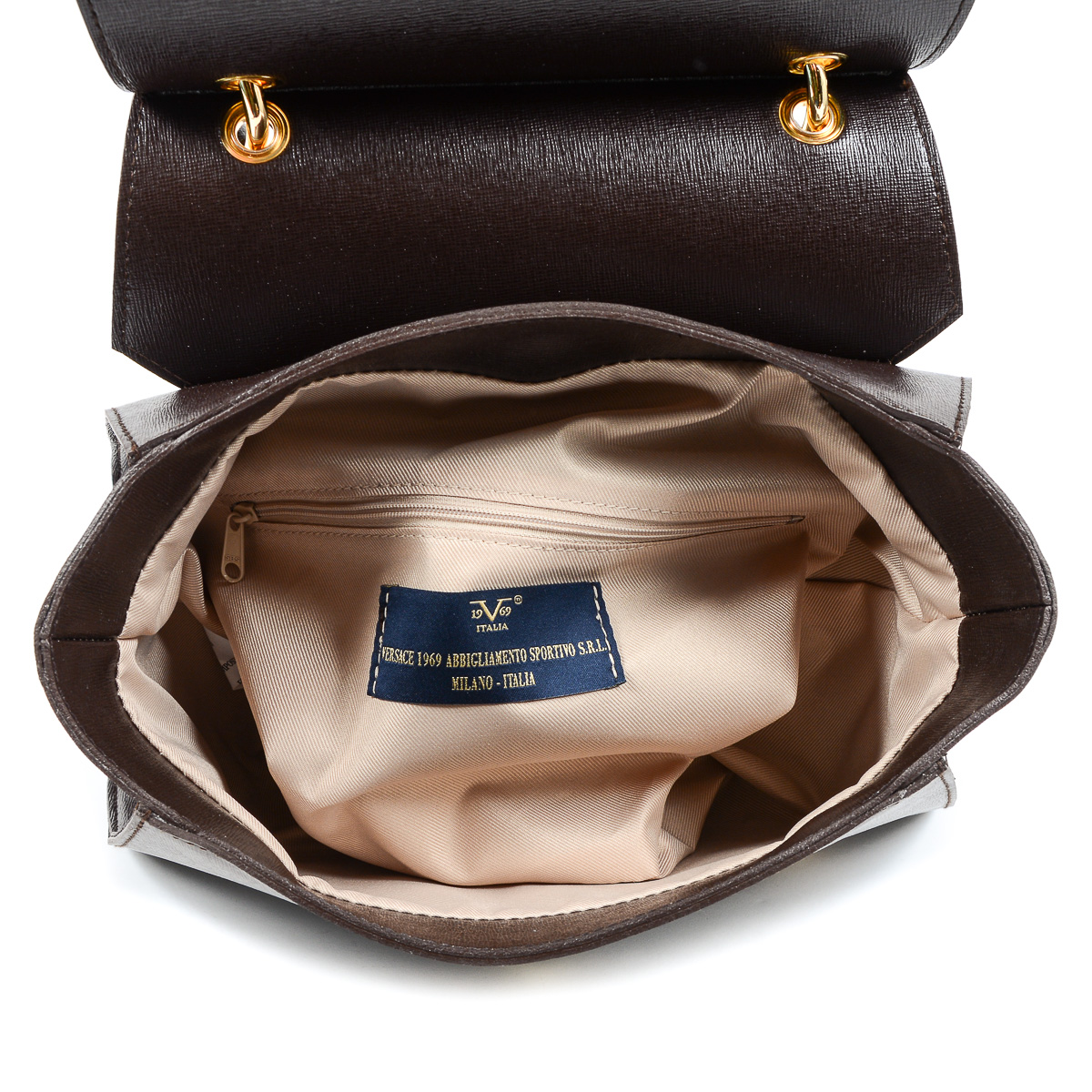V 1969 Italia Womens Handbag Brown FENIX