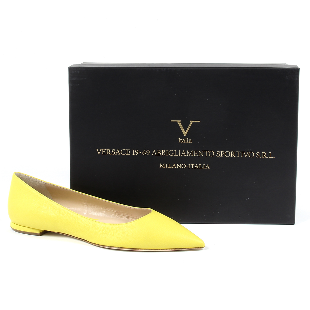 V 1969 Italia Womens Ballerina Yellow CHIARA