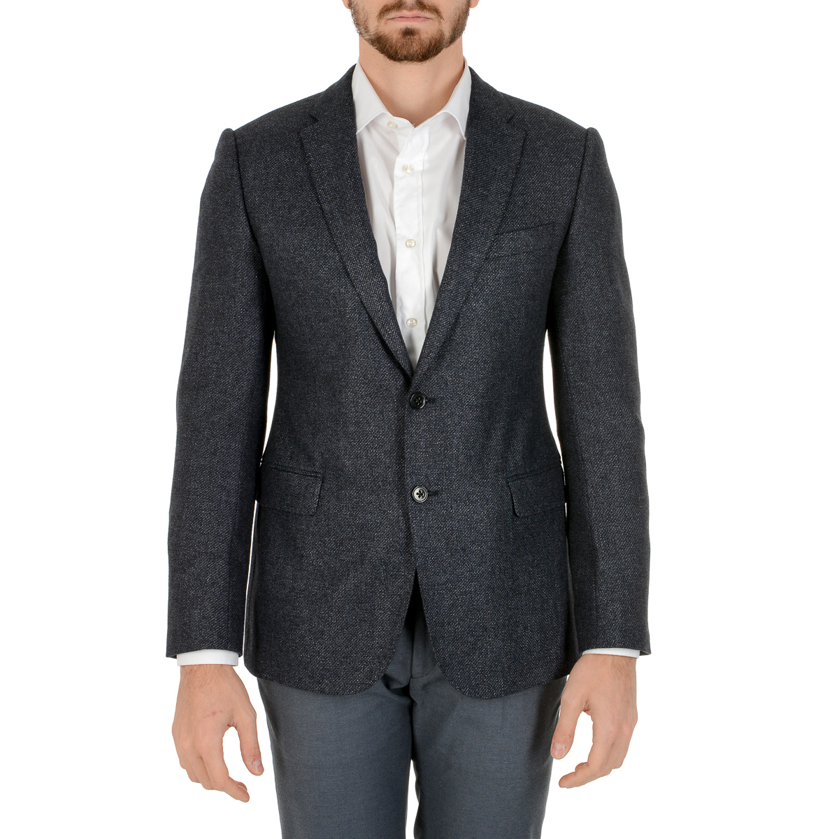 Armani Collezioni Mens Jacket Dark Blue