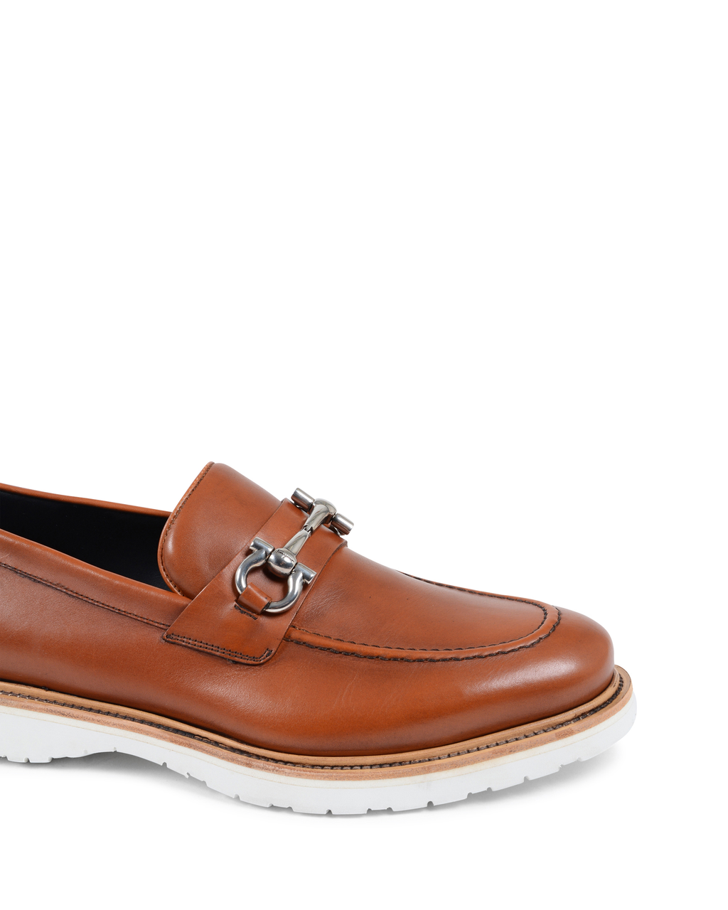 Mocasines Salvatore Ferragamo para hombre en color tostado COLLIN