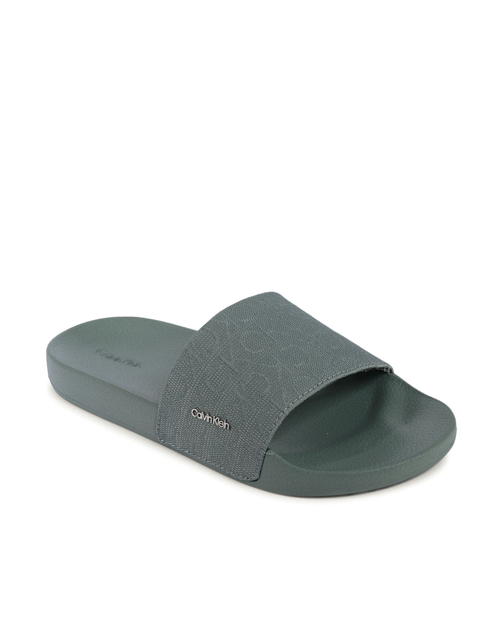 Chanclas Calvin Klein para mujer, color verde, HW0HW01971MSW