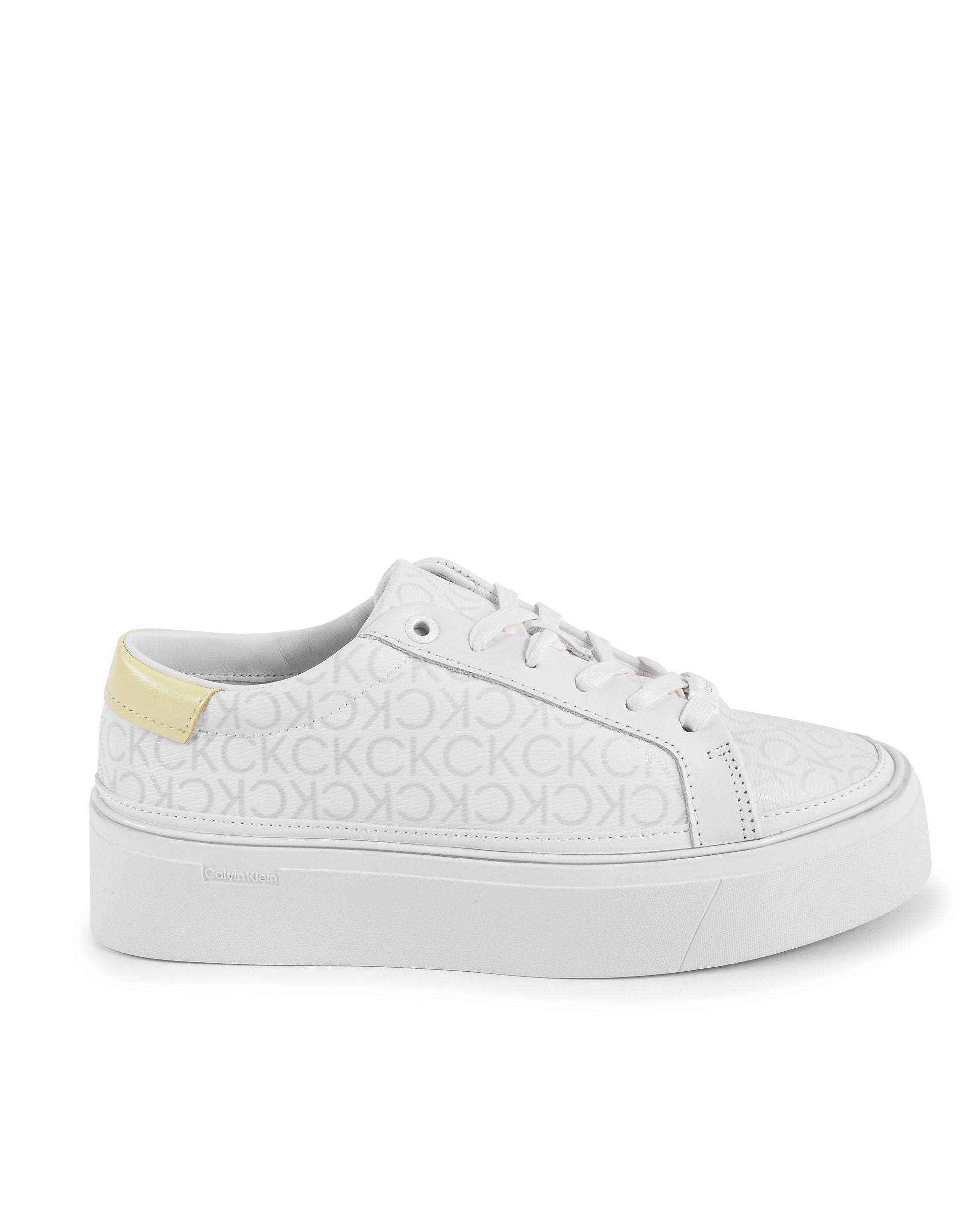 Zapatillas Calvin Klein para mujer blancas HW0HW019110K6