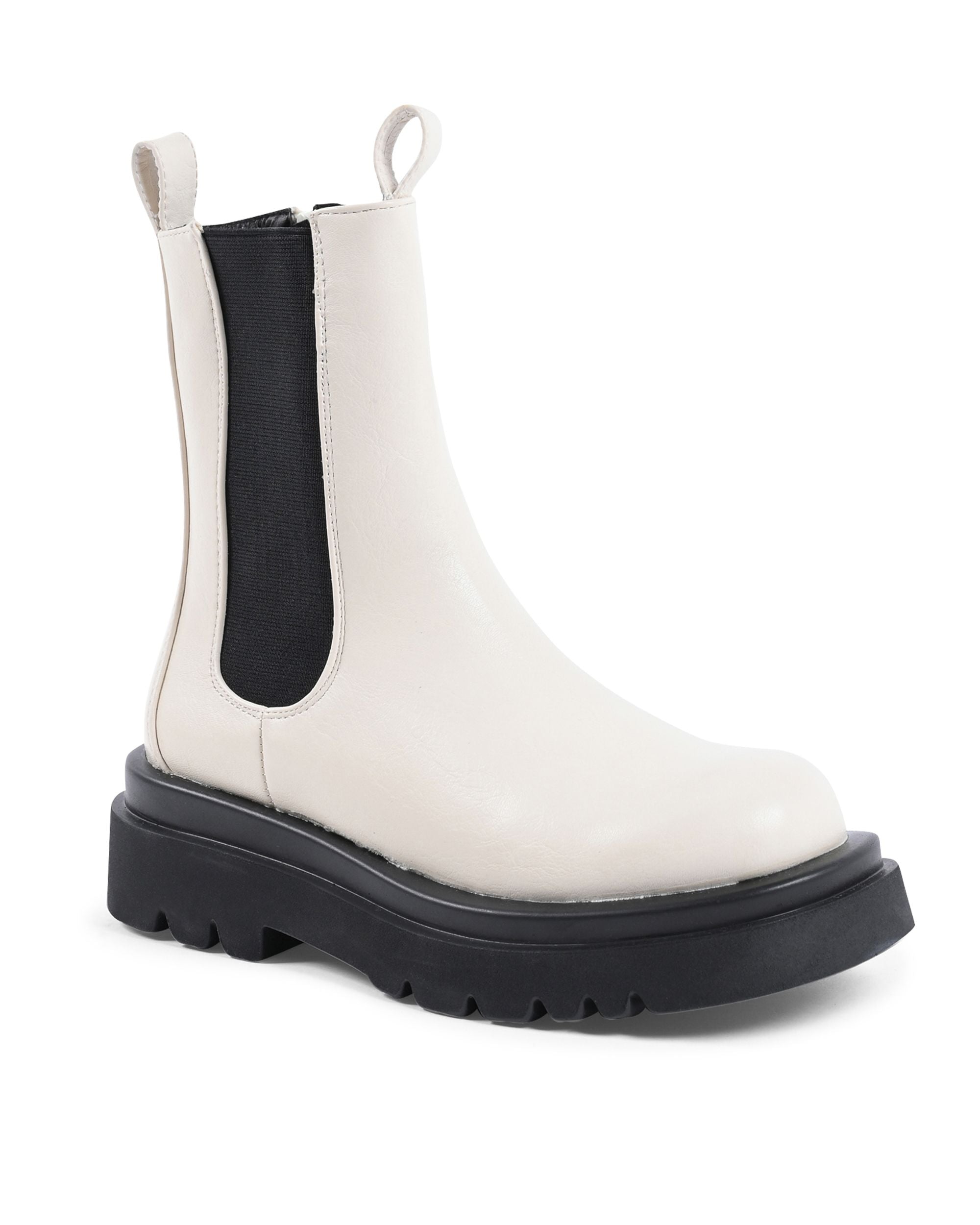 19V69 Italia Botines para mujer Beige N21-9 BEIGE