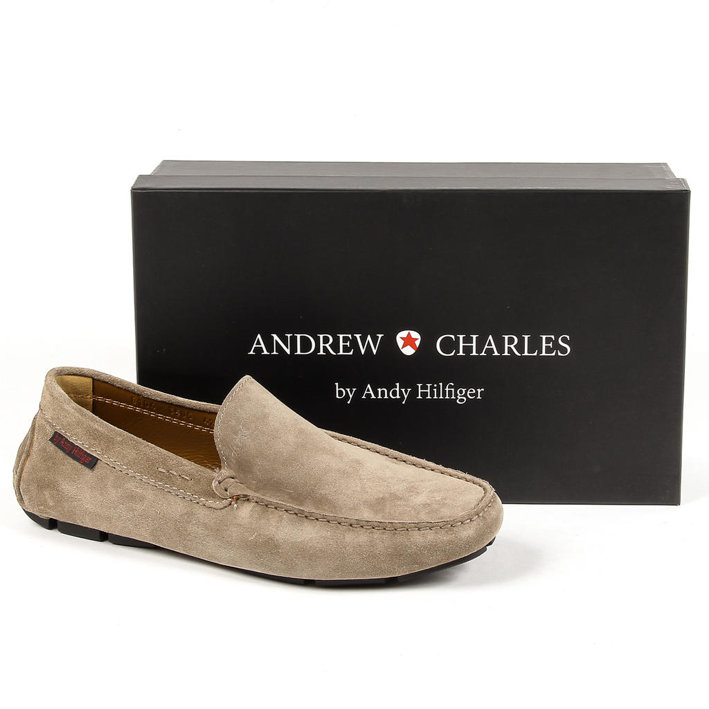 Mocasín Andrew Charles para hombre color topo TRON