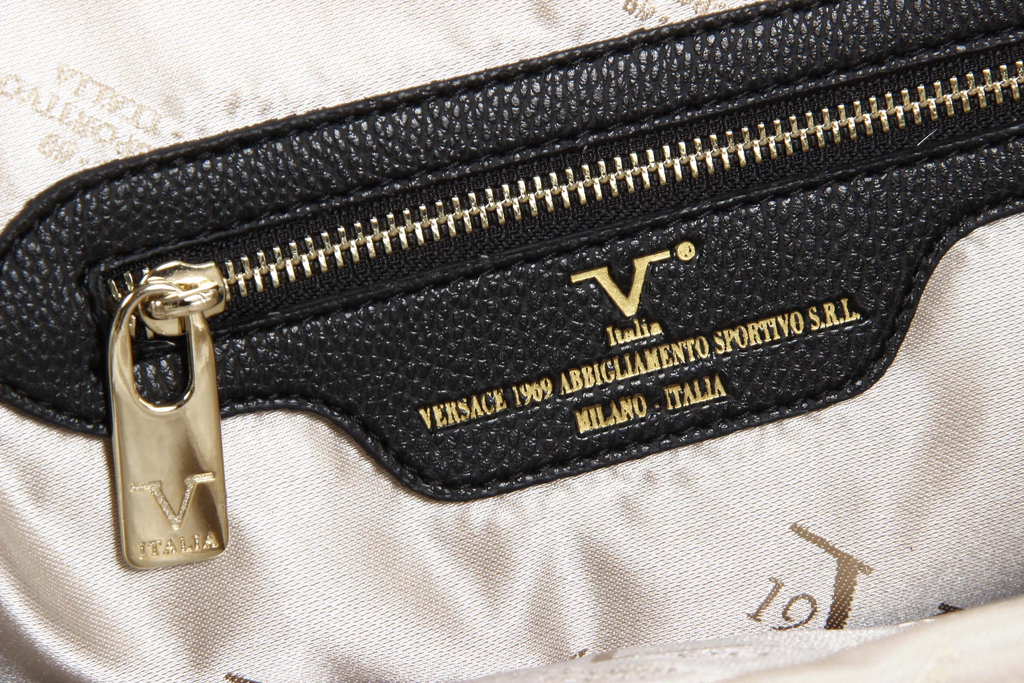 Bolso de mano para mujer V 1969 Italia VE01 NEGRO