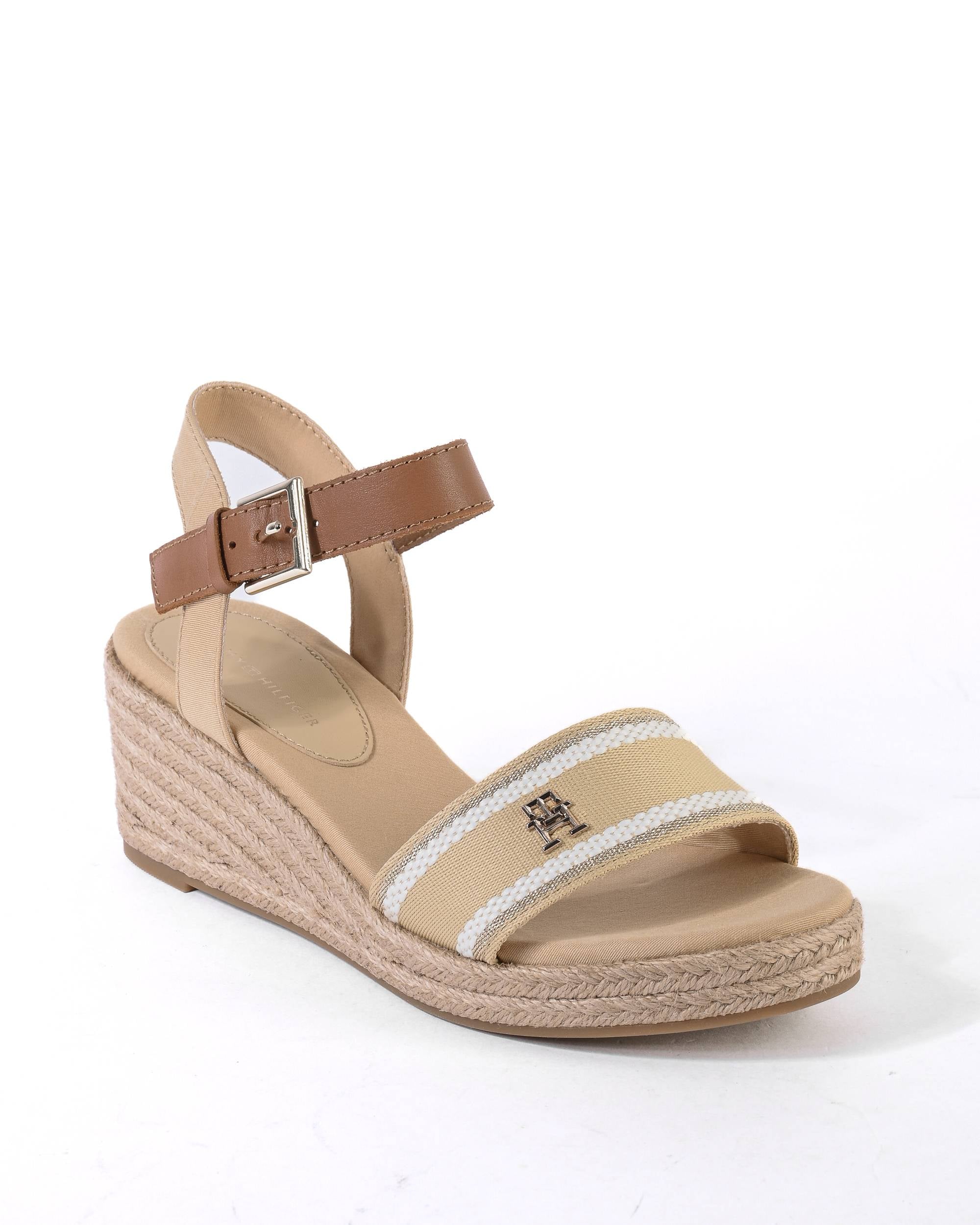 Tommy Hilfiger Womens Sandal Beige FW0FW08044ACR