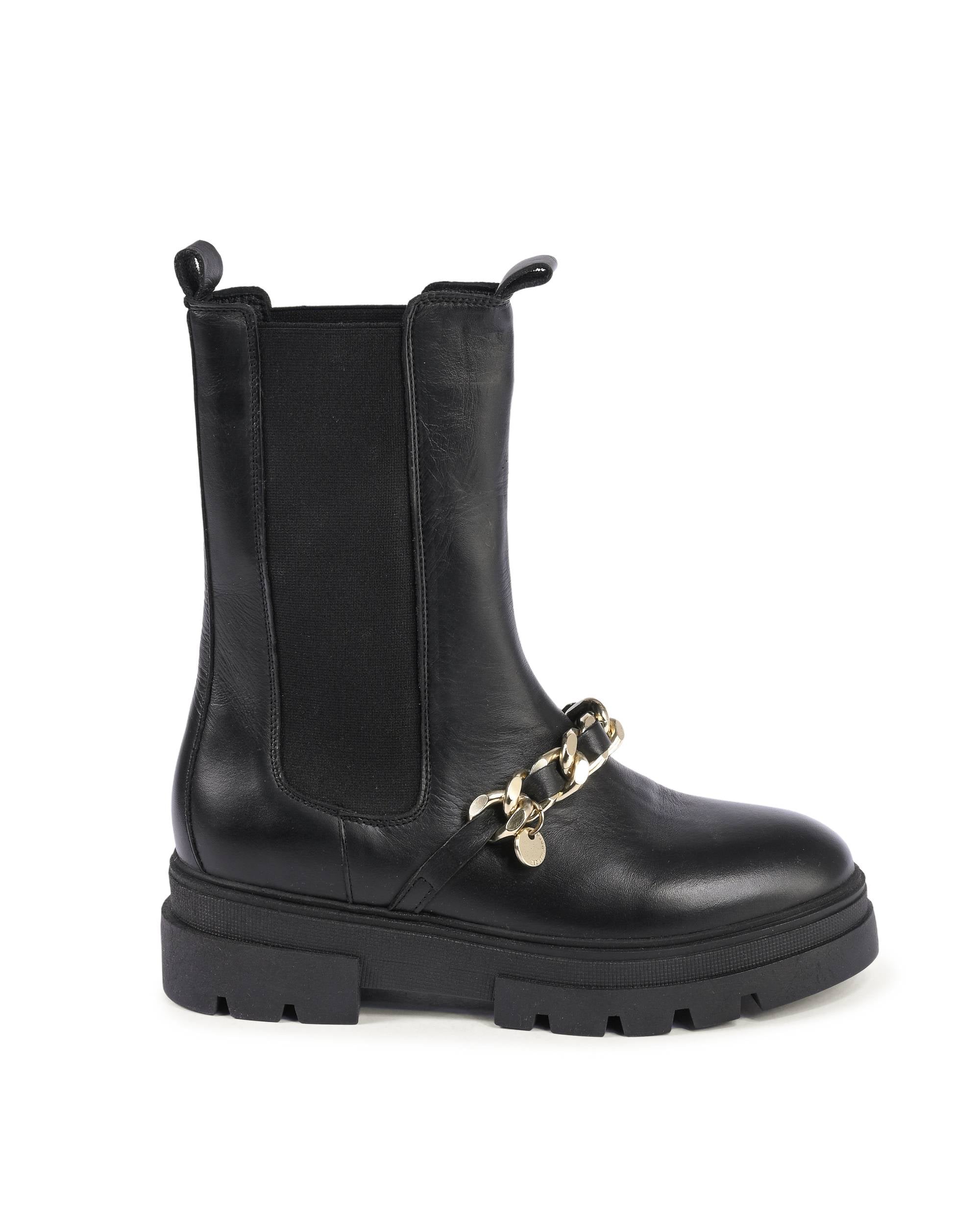 Botas Tommy Hilfiger para mujer NEGRAS FW0FW07046BDS