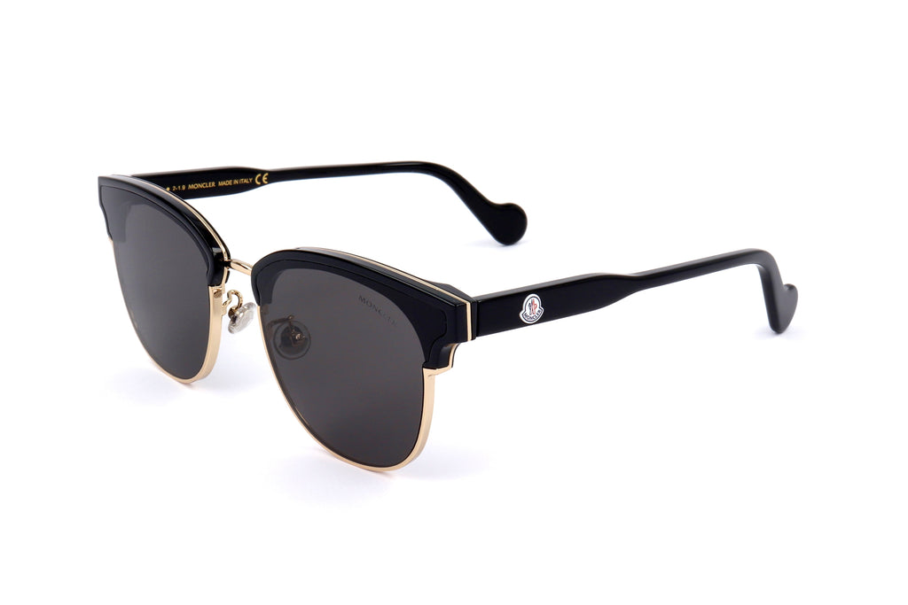 Gafas de sol Moncler para hombre ML0112 K 01A 62 18 145 NEGRO BRILLANTE