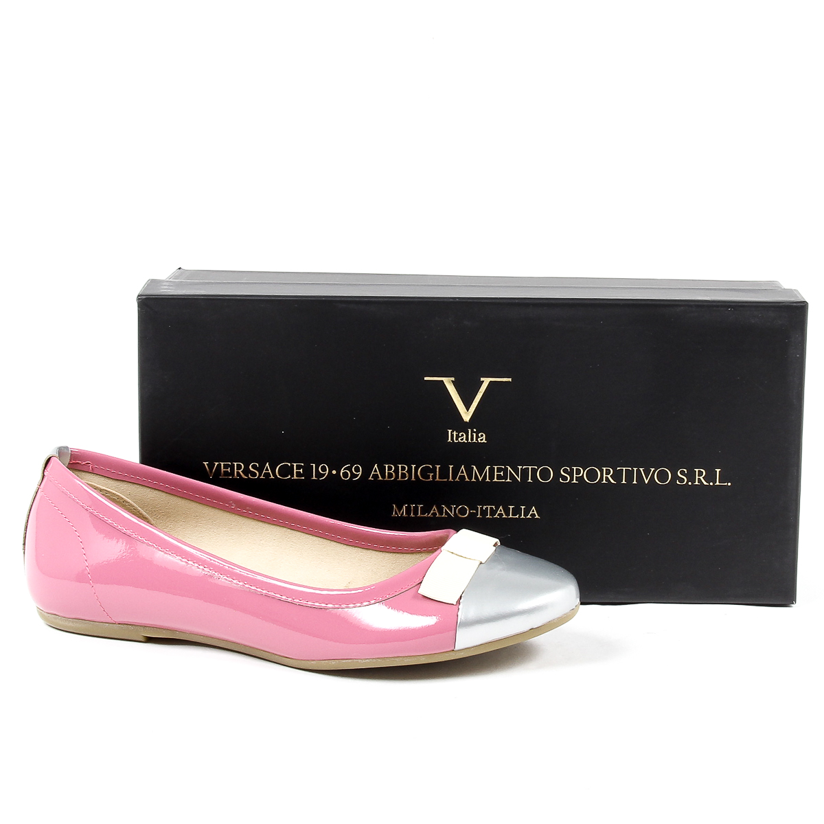 V 1969 Italia Womens Ballerina Pink GEMMA