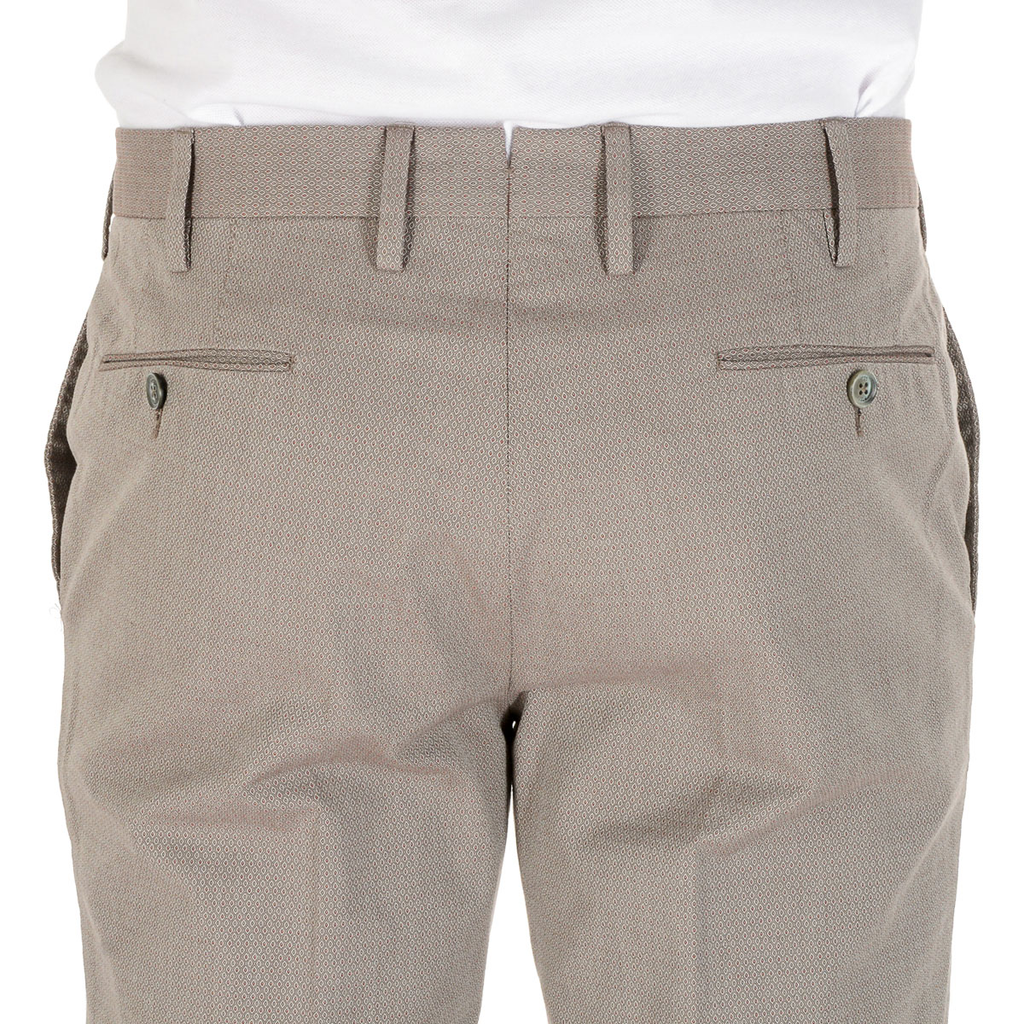 PT01 Pantalones de hombre color topo BUSINESS