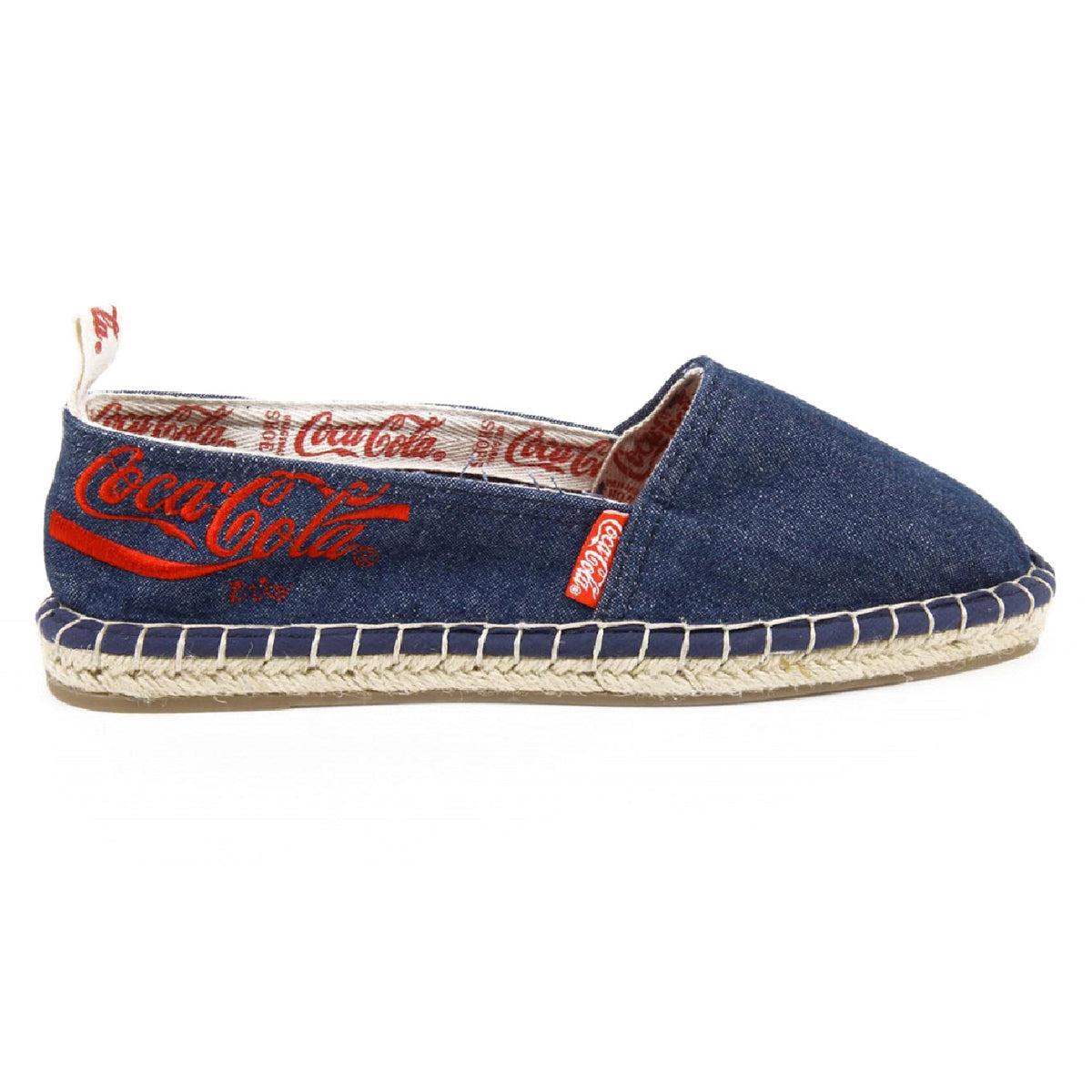 Alpargatas de mujer Coca Cola CC06102 JUTA CLASSIC JEANS