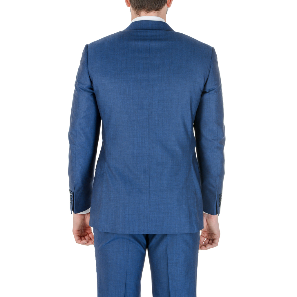 Canali Mens Suit Long Sleeves Blue