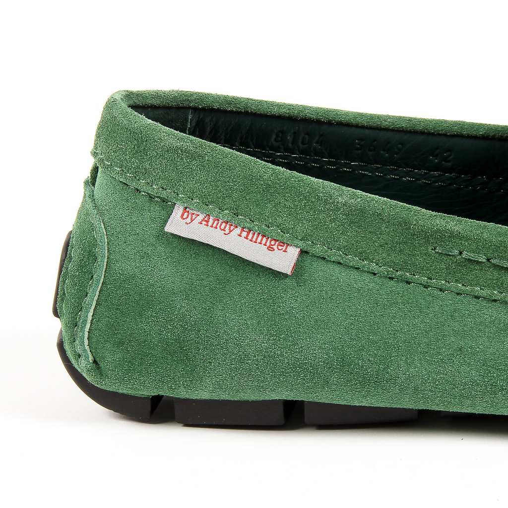 Mocasín Andrew Charles para hombre verde TRON