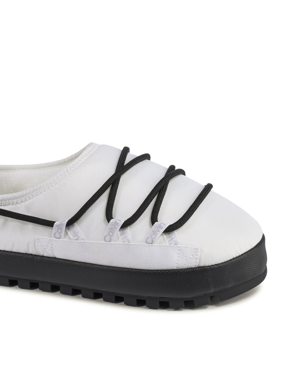 Pantuflas Calvin Klein para mujer blancas YW0YW01216YBR
