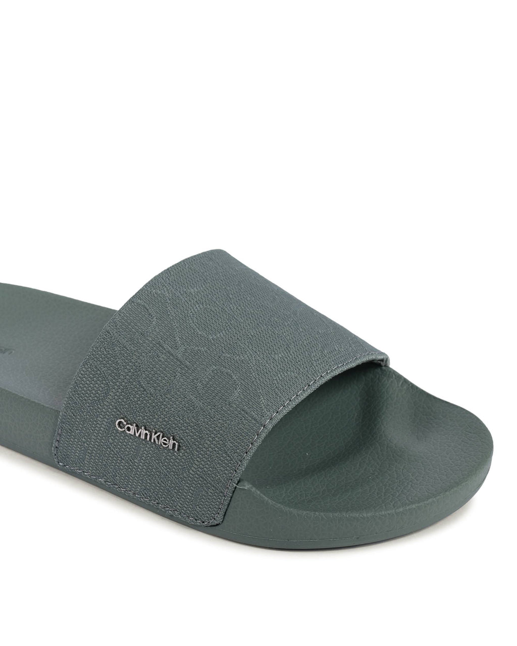 Chanclas Calvin Klein para mujer, color verde, HW0HW01971MSW