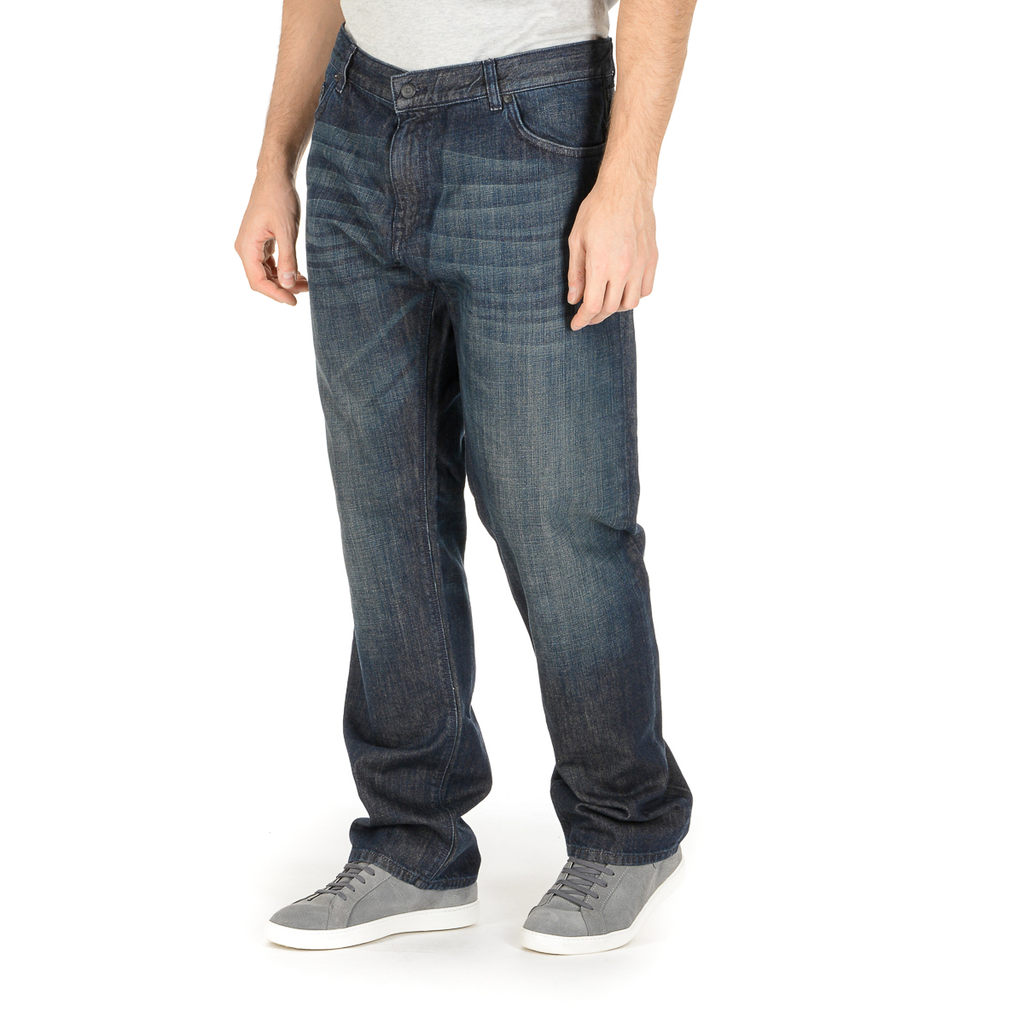Vaqueros Hugo Boss para hombre azul oscuro MAINE
