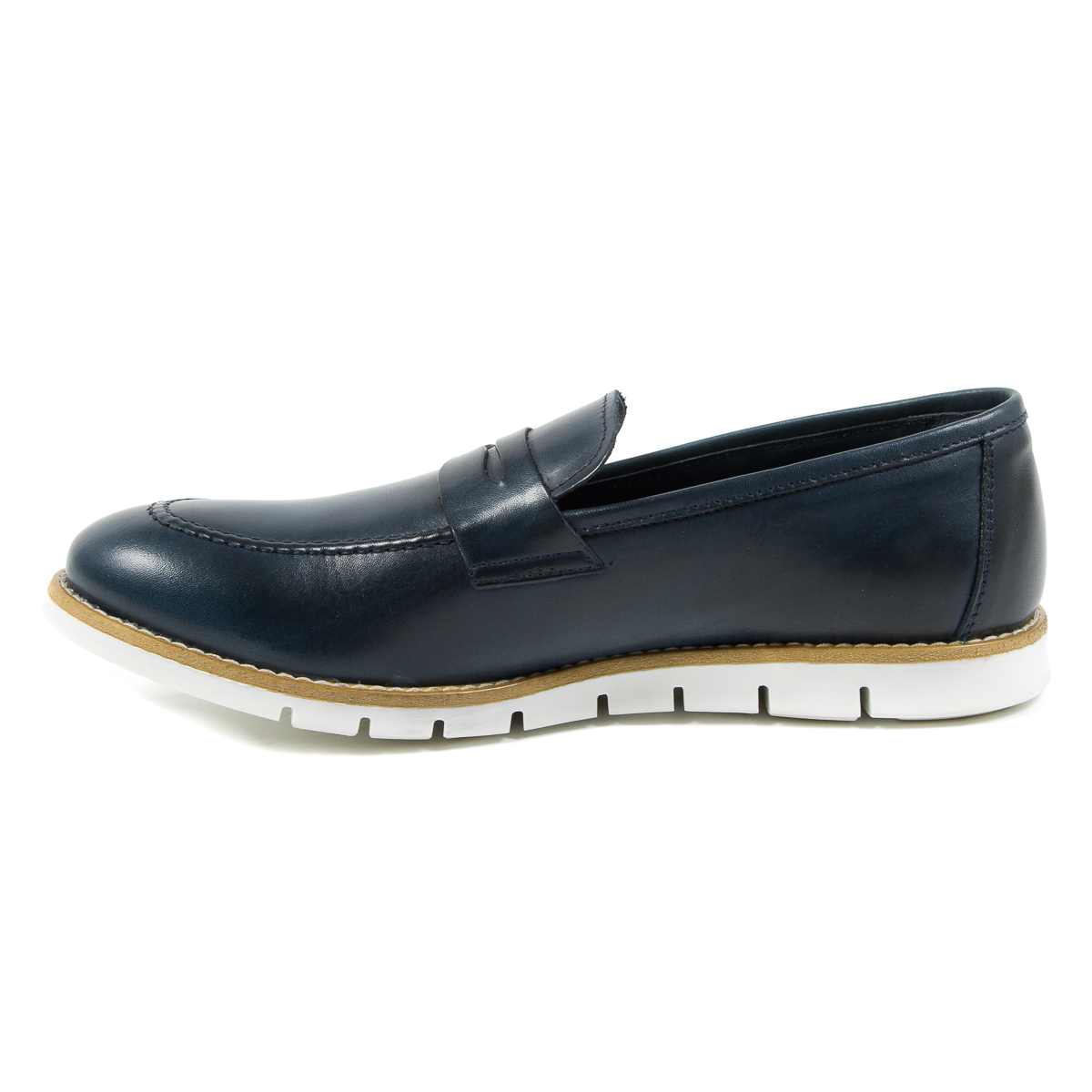 Mocasines Andrew Charles para hombre azul SEAN