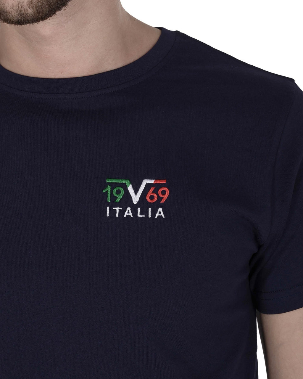 19V69 Italia Mens T-Shirt VSC1MTS03 NAVY