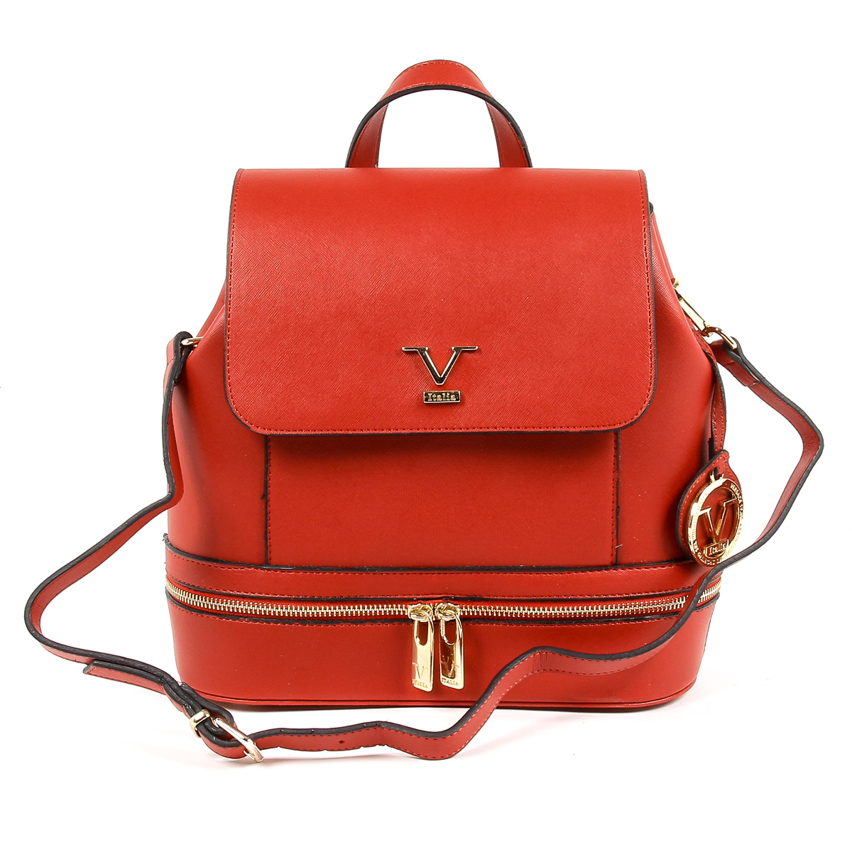 V 1969 Italia Womens Backpack Red STEFY
