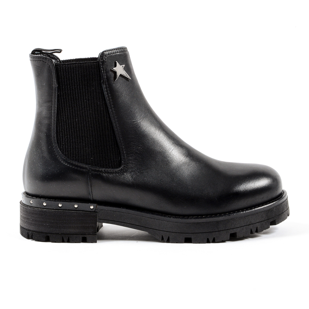 Andrew Charles Womens Ankle Boot Black CHRISSIE