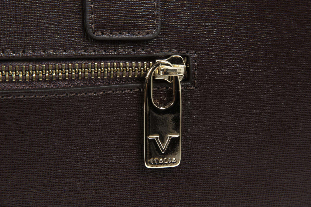 Bolso de mano para mujer V 1969 Italia V006 SAFFIANO T. MORO