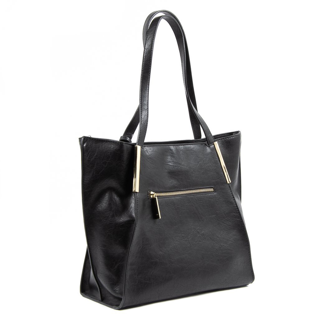 Bolso de mano para mujer V 1969 Italia negro REBECCA