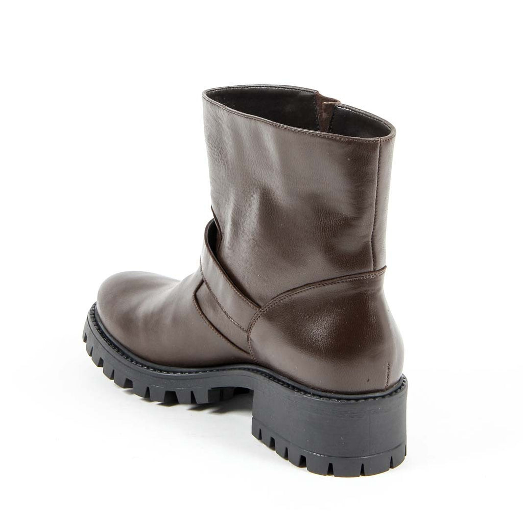 Bota corta para mujer V 1969 Italia B1441 NAPPA T. MORO