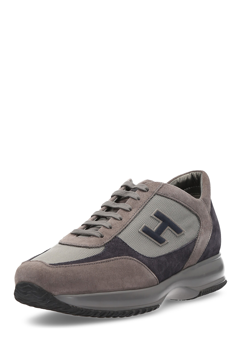 Hogan Mens Sneaker Grey Interactive HXM00N0Q10199DS902J