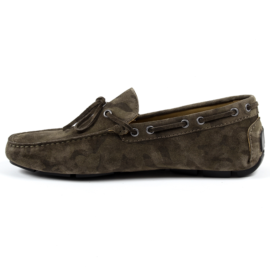 Mocasín Andrew Charles para hombre verde STEVE