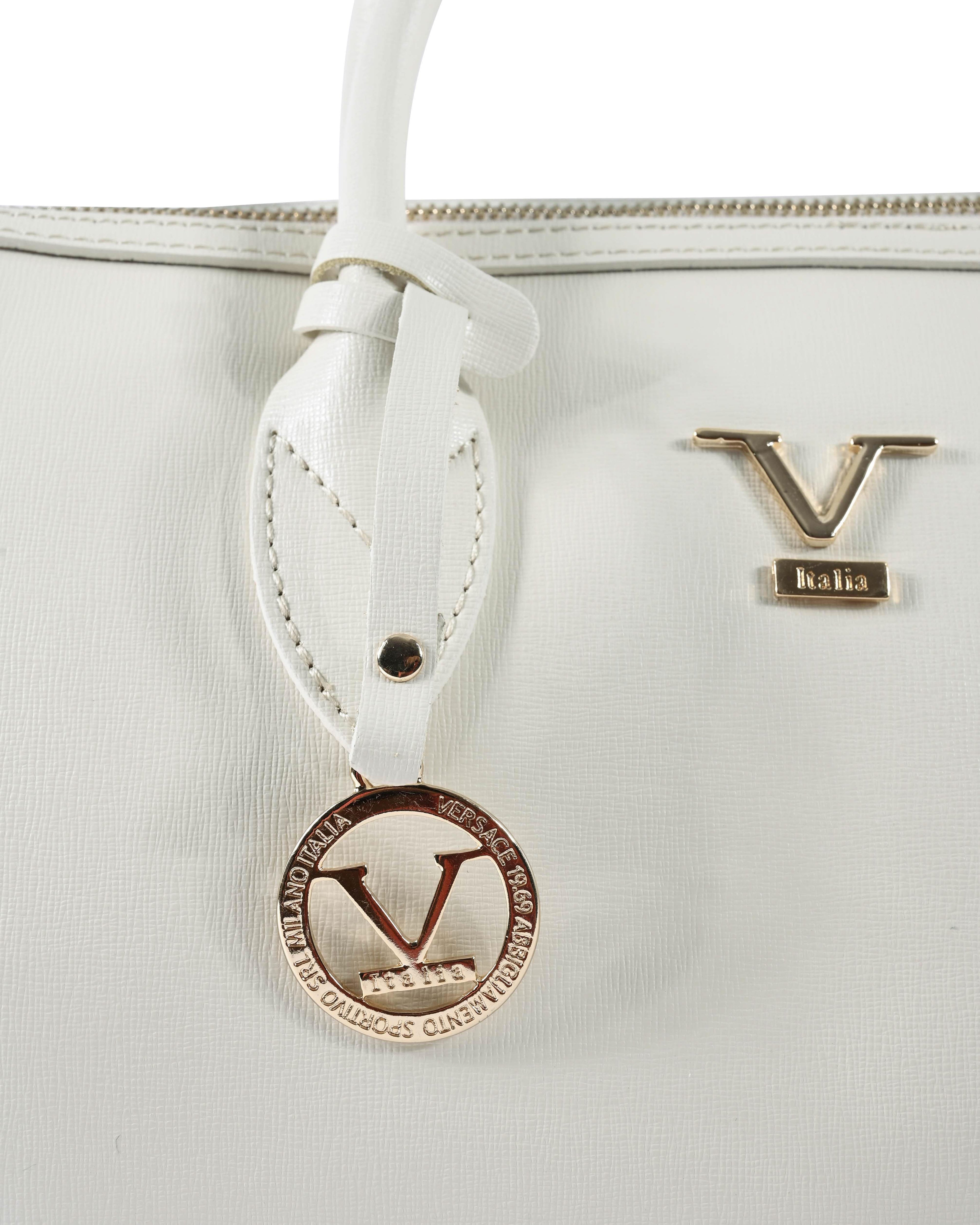 Bolso Mujer V Italia V014 SAFFIANO-G CREMA