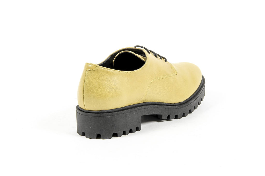 Zapatos con cordones para mujer V 1969 Italia C01 VITELLO GIALLO