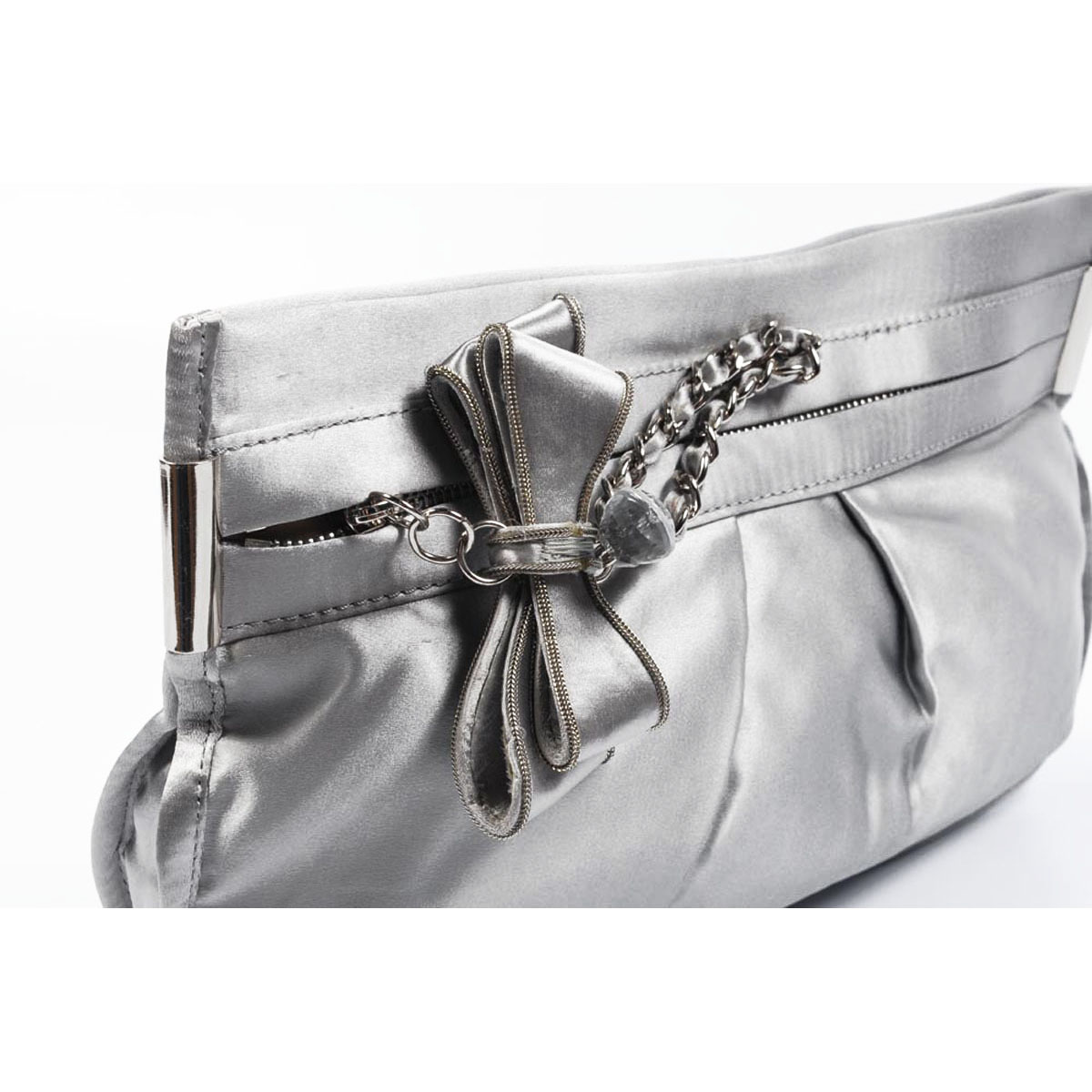 Bolso de mano para mujer Nine West 165704 PLATA