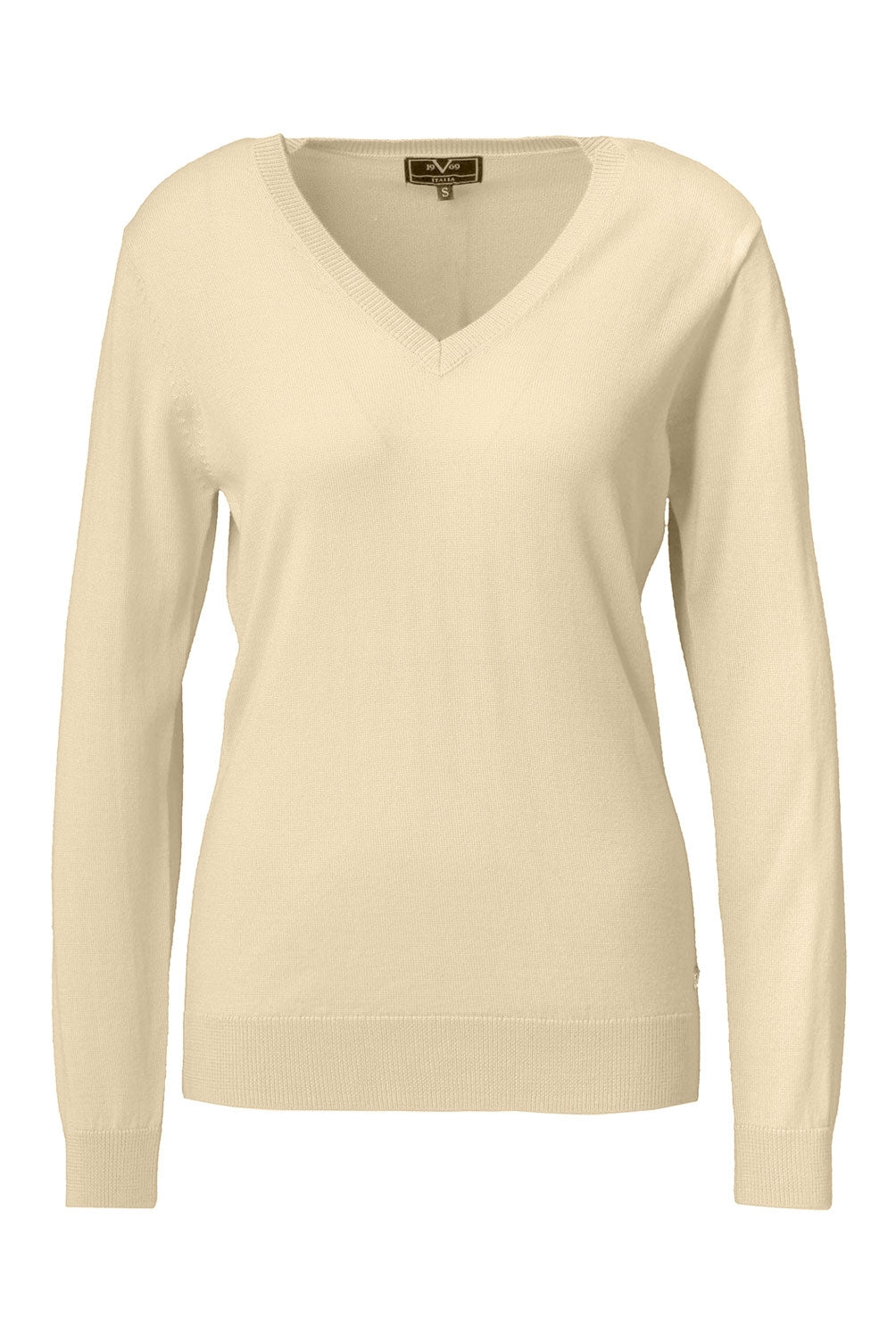 19V69 Italia Jersey de mujer color crema KLAUDIA CREAM