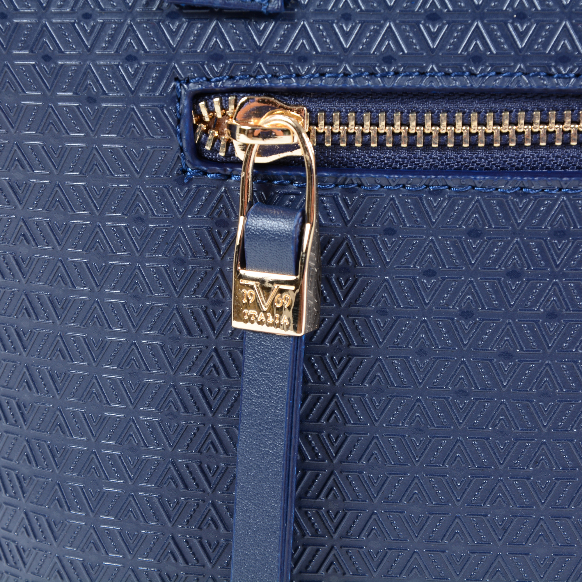 19V69 Italia Womens Handbag Dark Blue 2410 NAVY BLUE