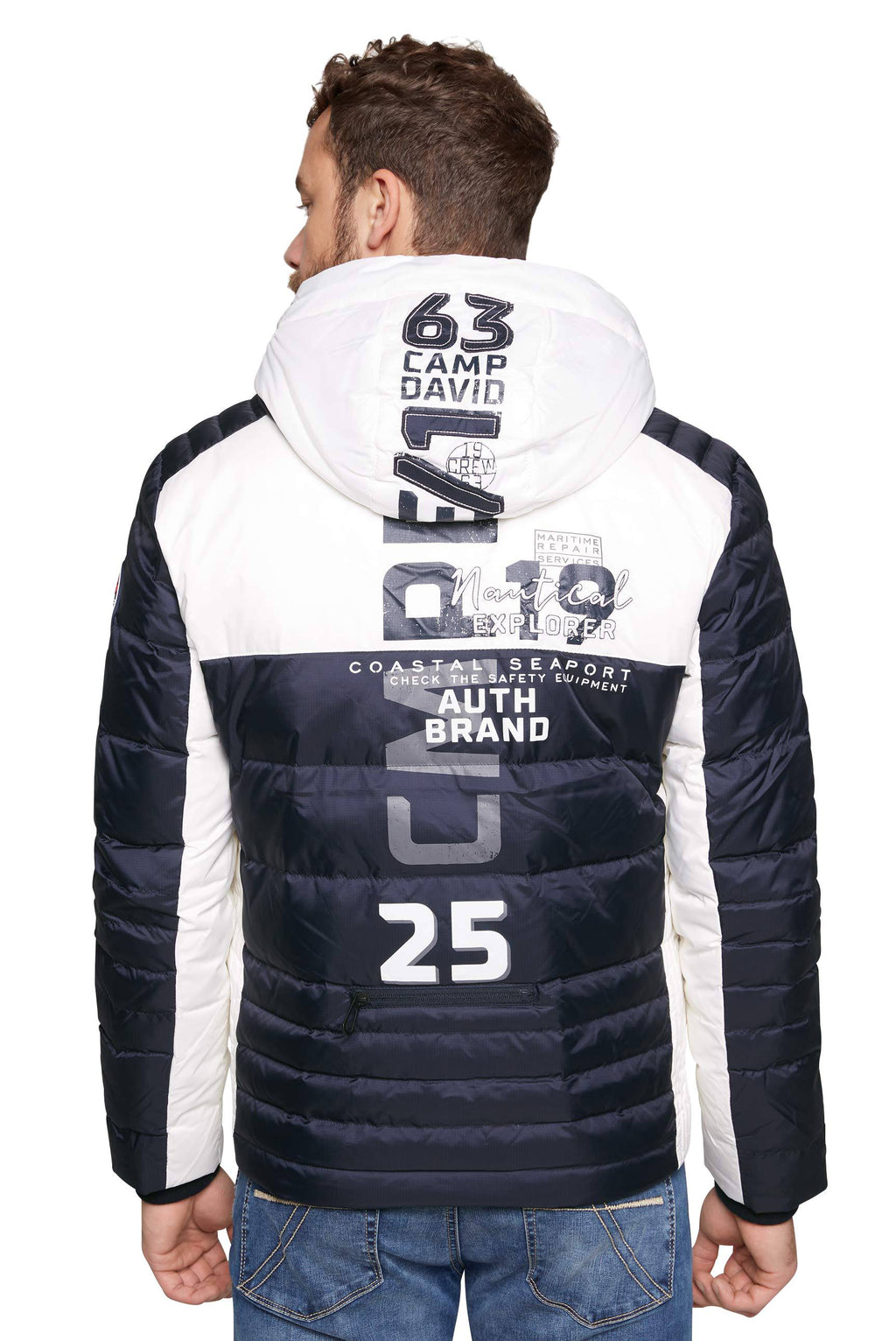 Chaqueta con capucha para hombre Camp David