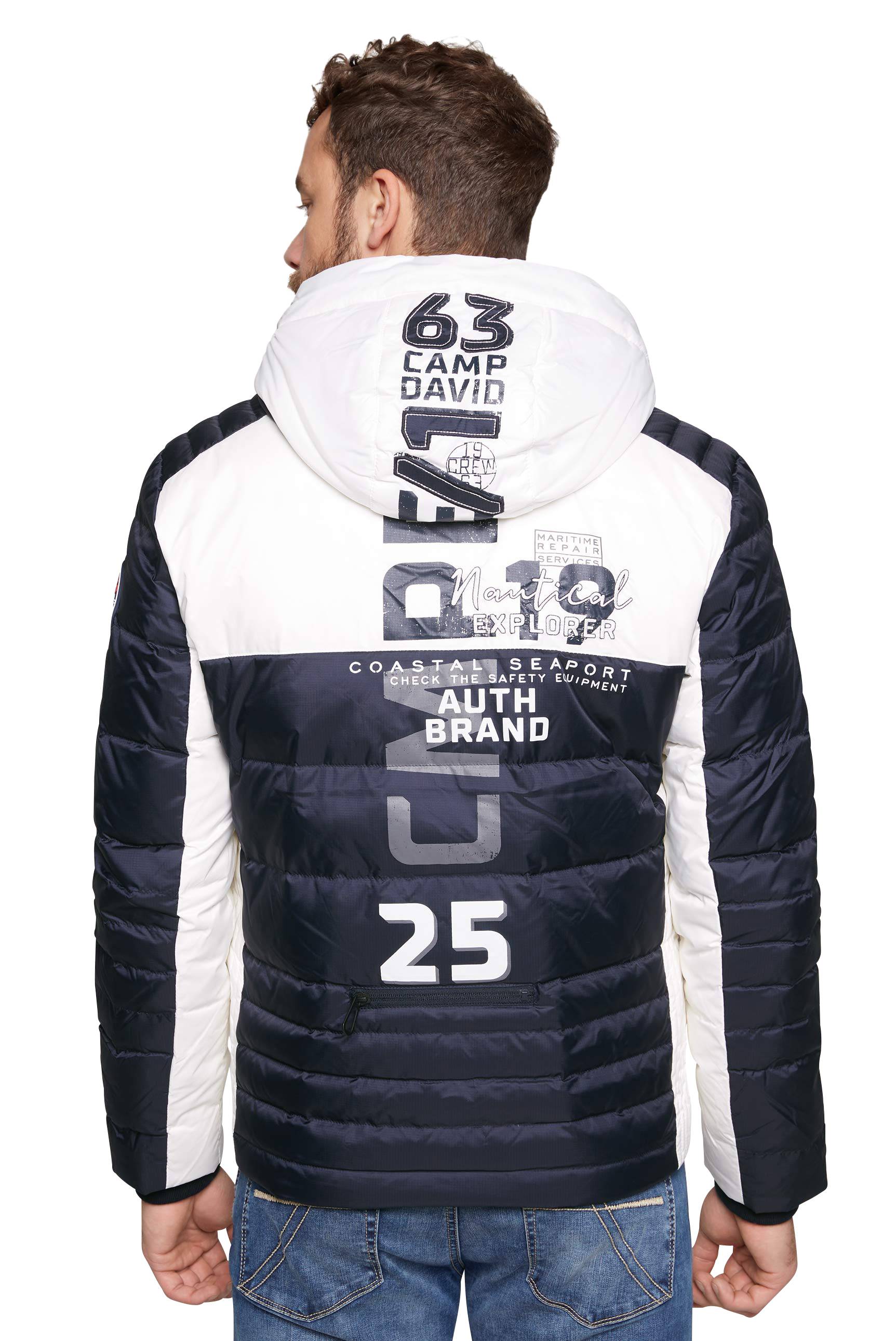Chaqueta con capucha para hombre Camp David