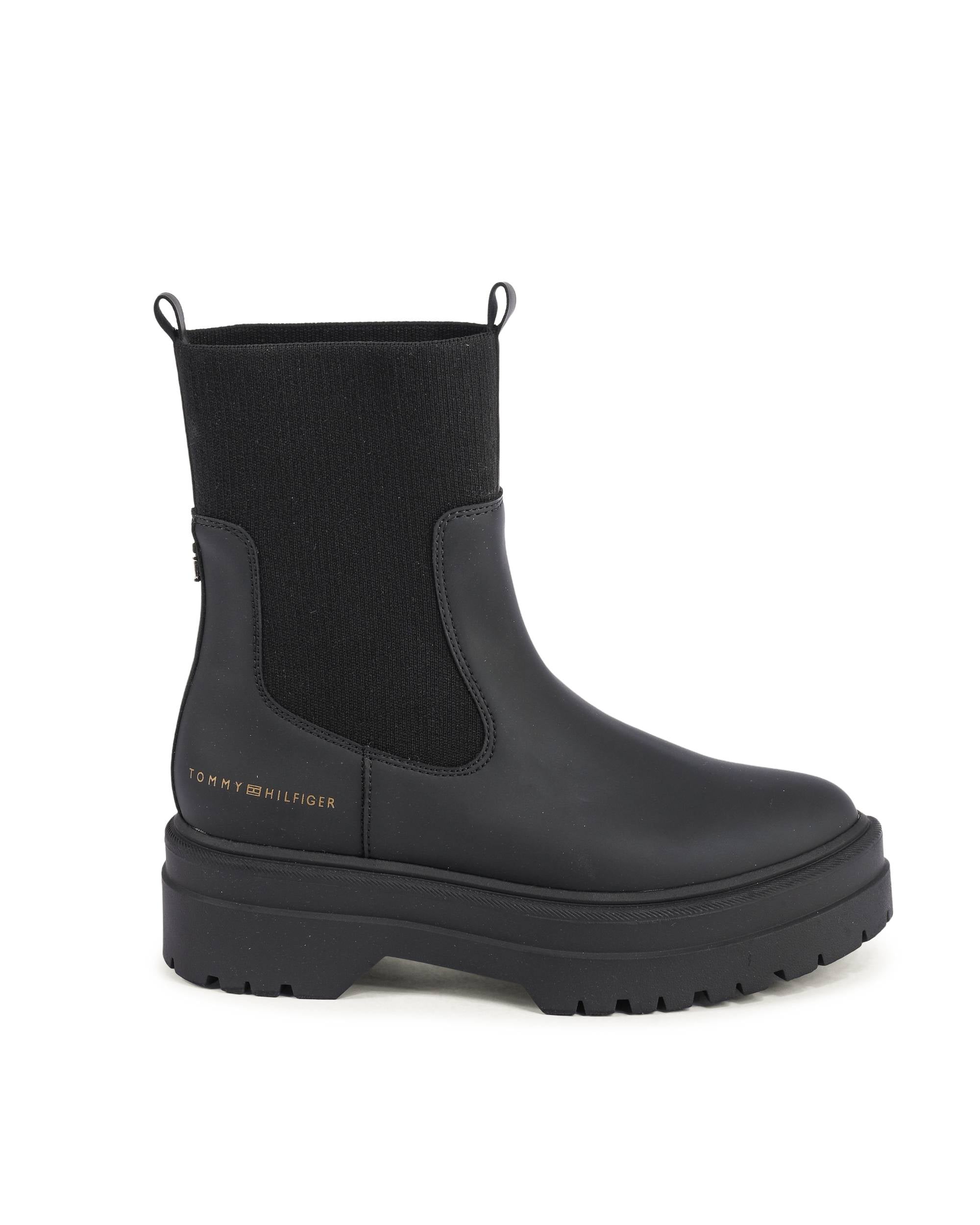 Botas Tommy Hilfiger para mujer NEGRAS FW0FW07226BDS