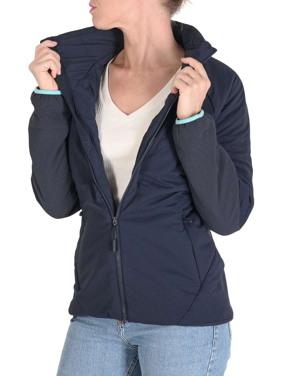 Chaqueta The North Face para mujer azul marino 35DR_U6R