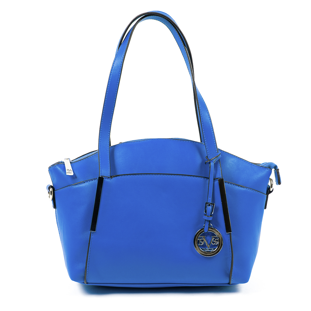 Bolso de mano para mujer V 1969 Italia Azul GIULIA