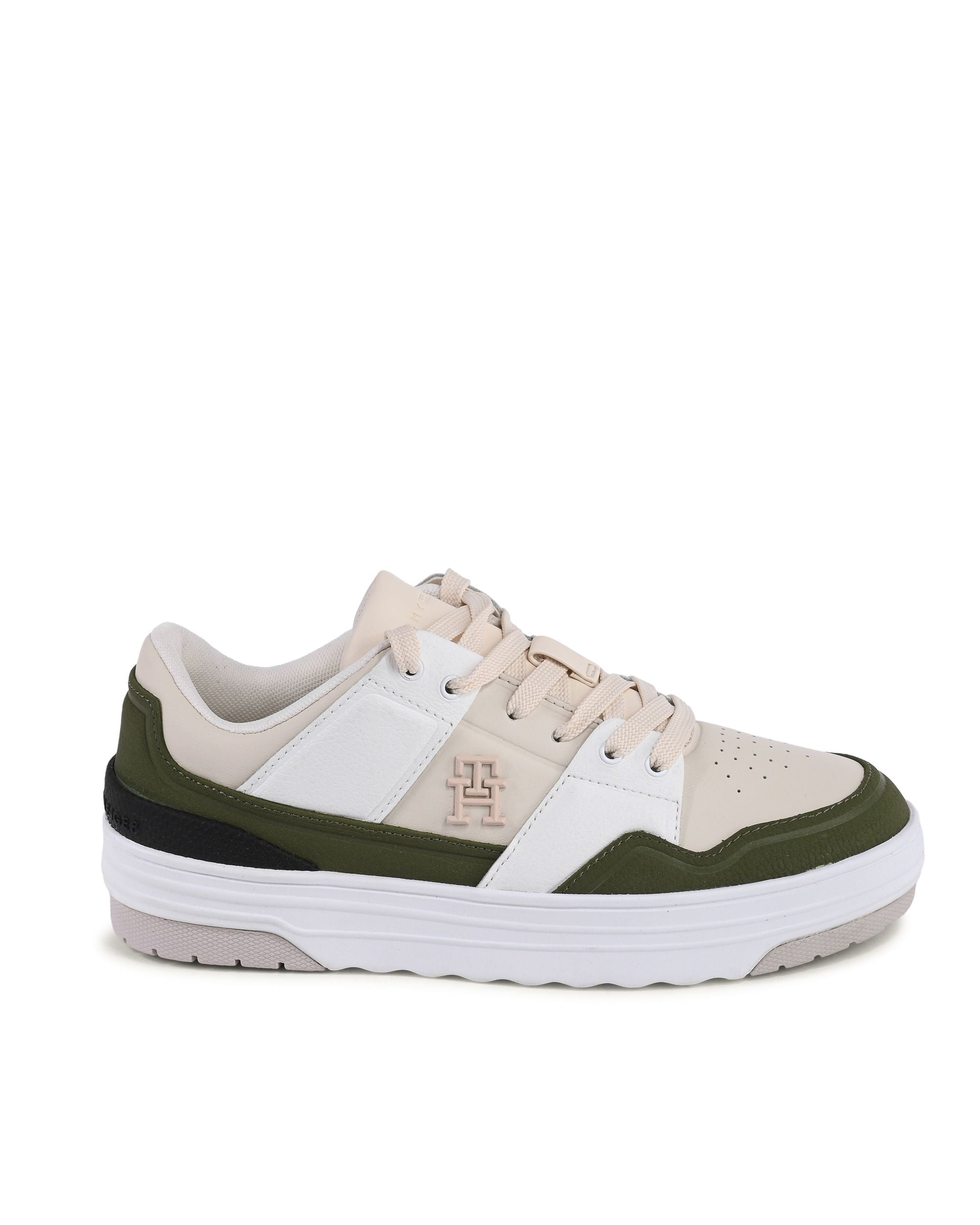Zapatillas Tommy Hilfiger para mujer en beige FW0FW07309AA8