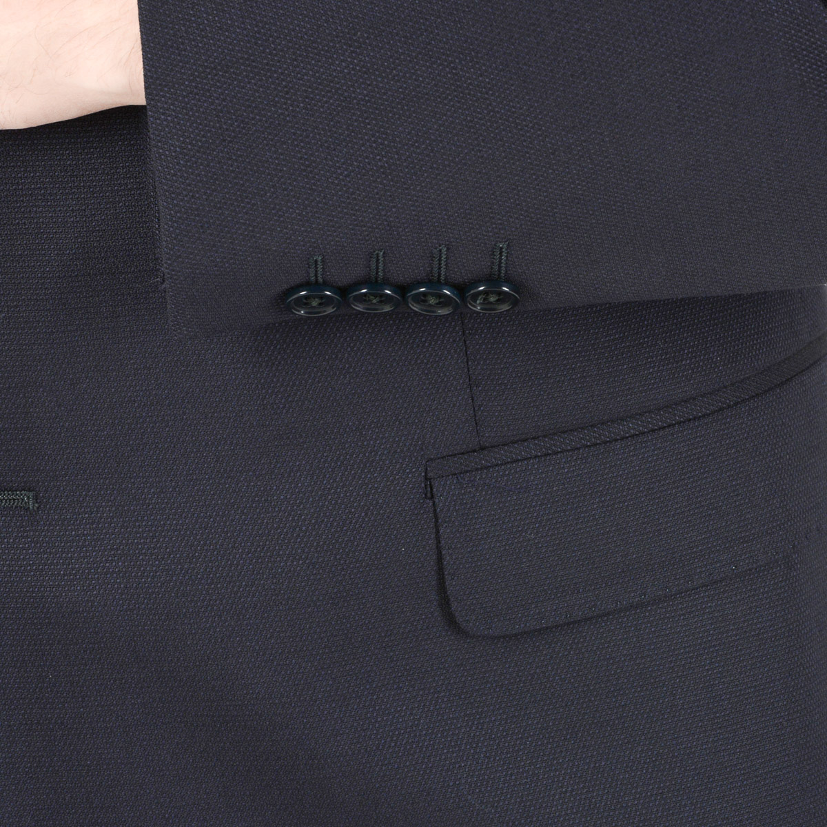 Armani Collezioni Mens Suit Black