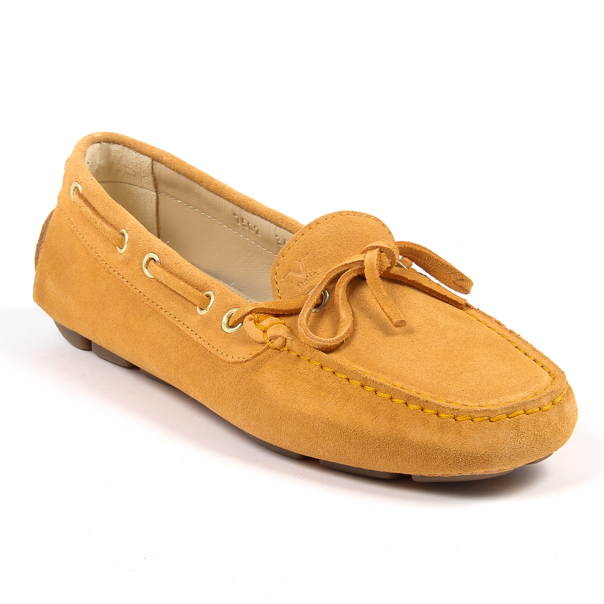 Mocasines V 1969 Italia para mujer, color naranja, PISA