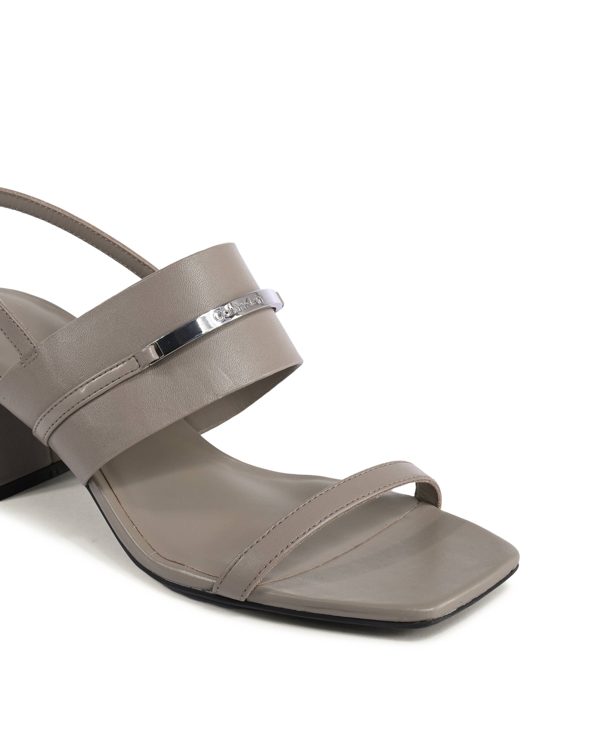 Sandalias Calvin Klein para mujer color caqui HW0HW020560I1