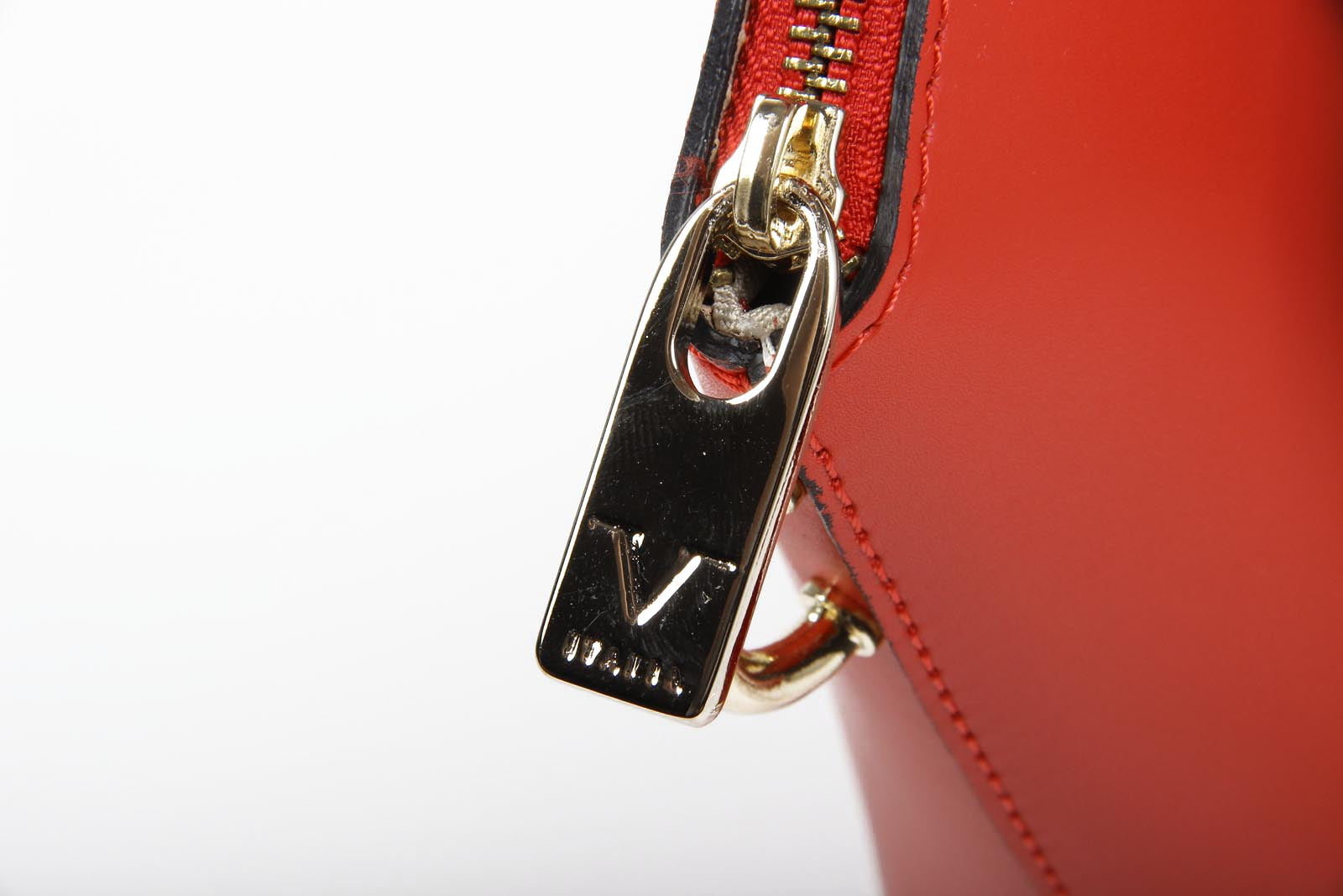 Bolso de mano para mujer V 1969 Italia V003 RUGA ROJO