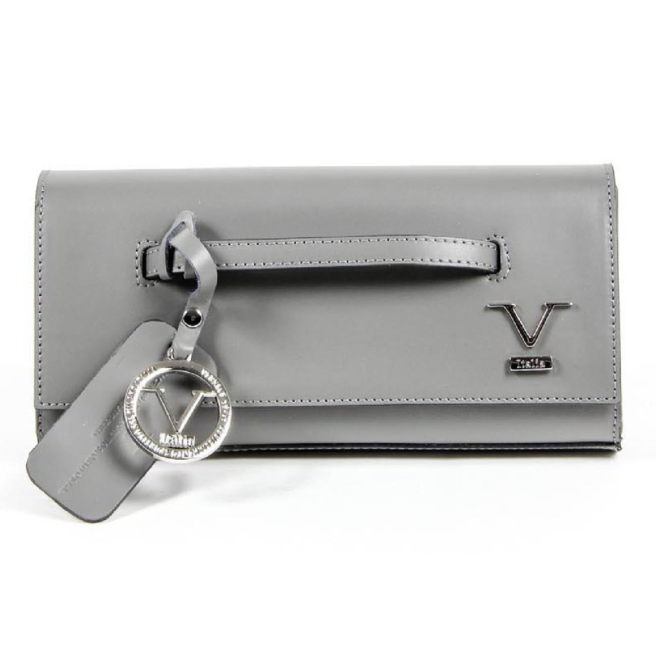 Bolso de mano para mujer V 1969 Italia V015-S RUGA GRIGIO