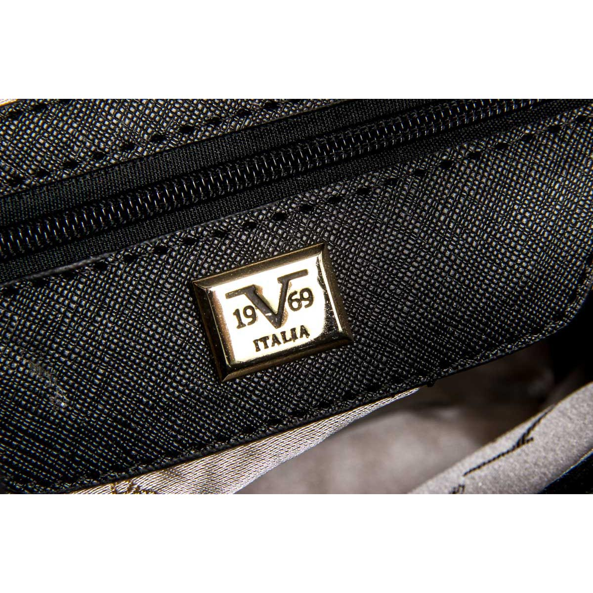 Bolso de mano para mujer V 1969 Italia V1969013 NEGRO