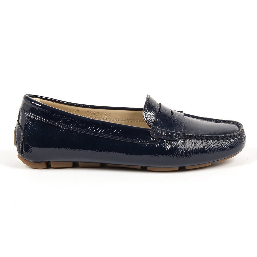 V 1969 Italia Womens Loafer Blue AMALFI
