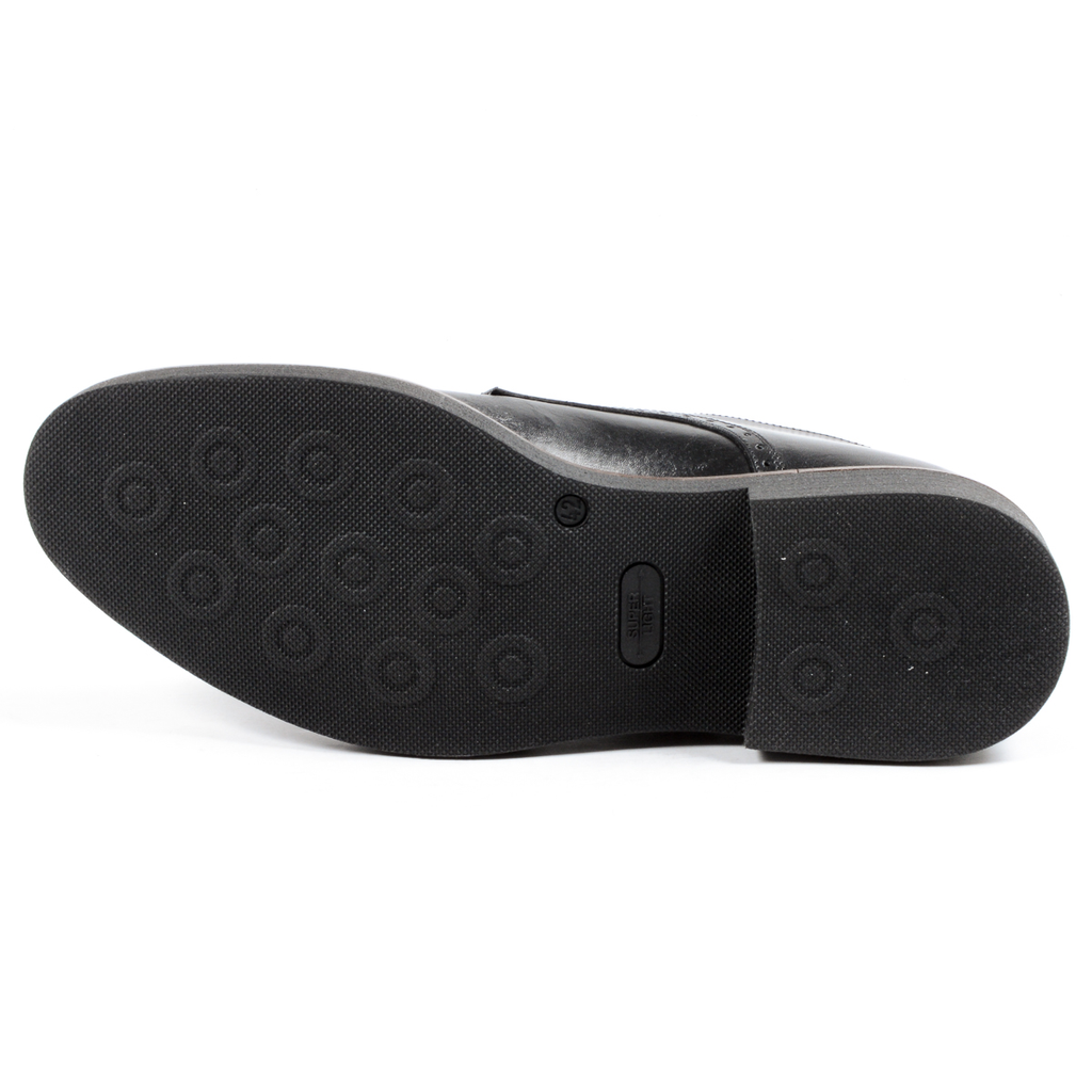 Andrew Charles Mens Monk Strap Shoe Black KURT