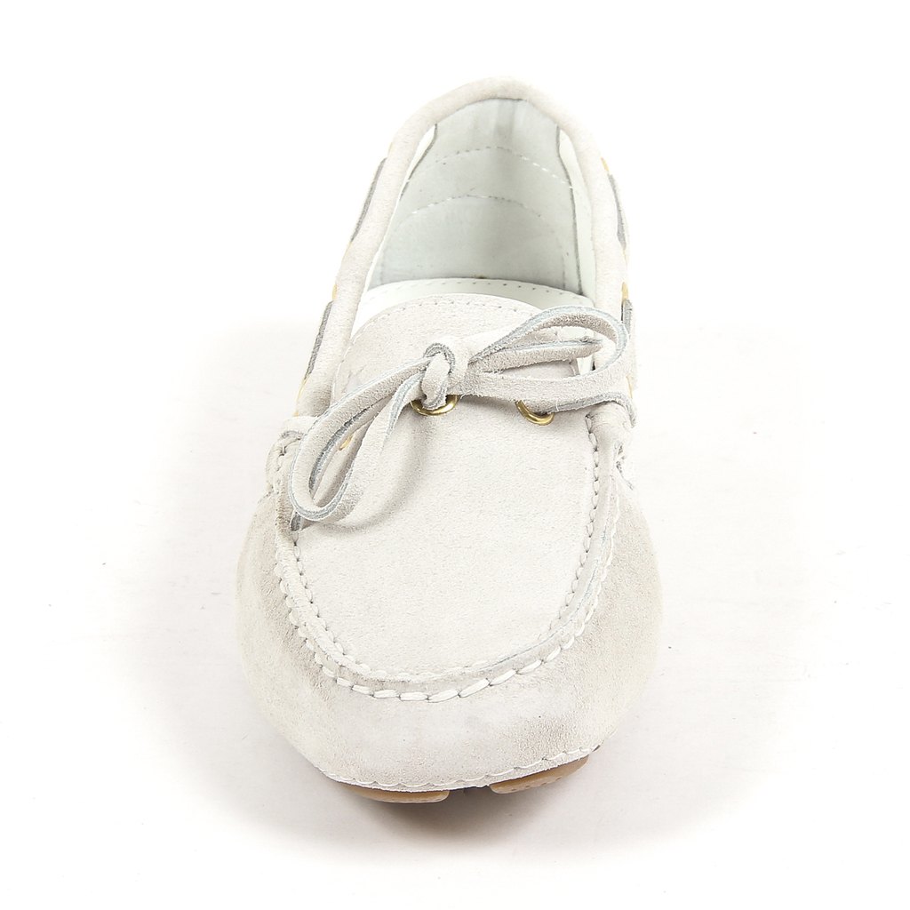 Mocasín Andrew Charles para mujer blanco CAMILLA